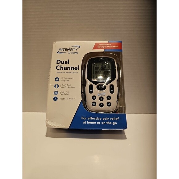 TENS Unit Muscle Stimulator - Drug-Free Pain Relief for Back, Neck & Body SEALED - Picture 1 of 9